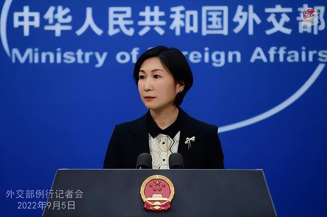 刚履新的她亮相外交部记者会
