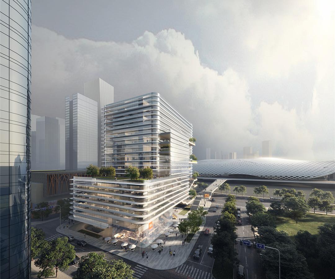 公园变小米SU7卖场，一场科技与自然的完美融合
