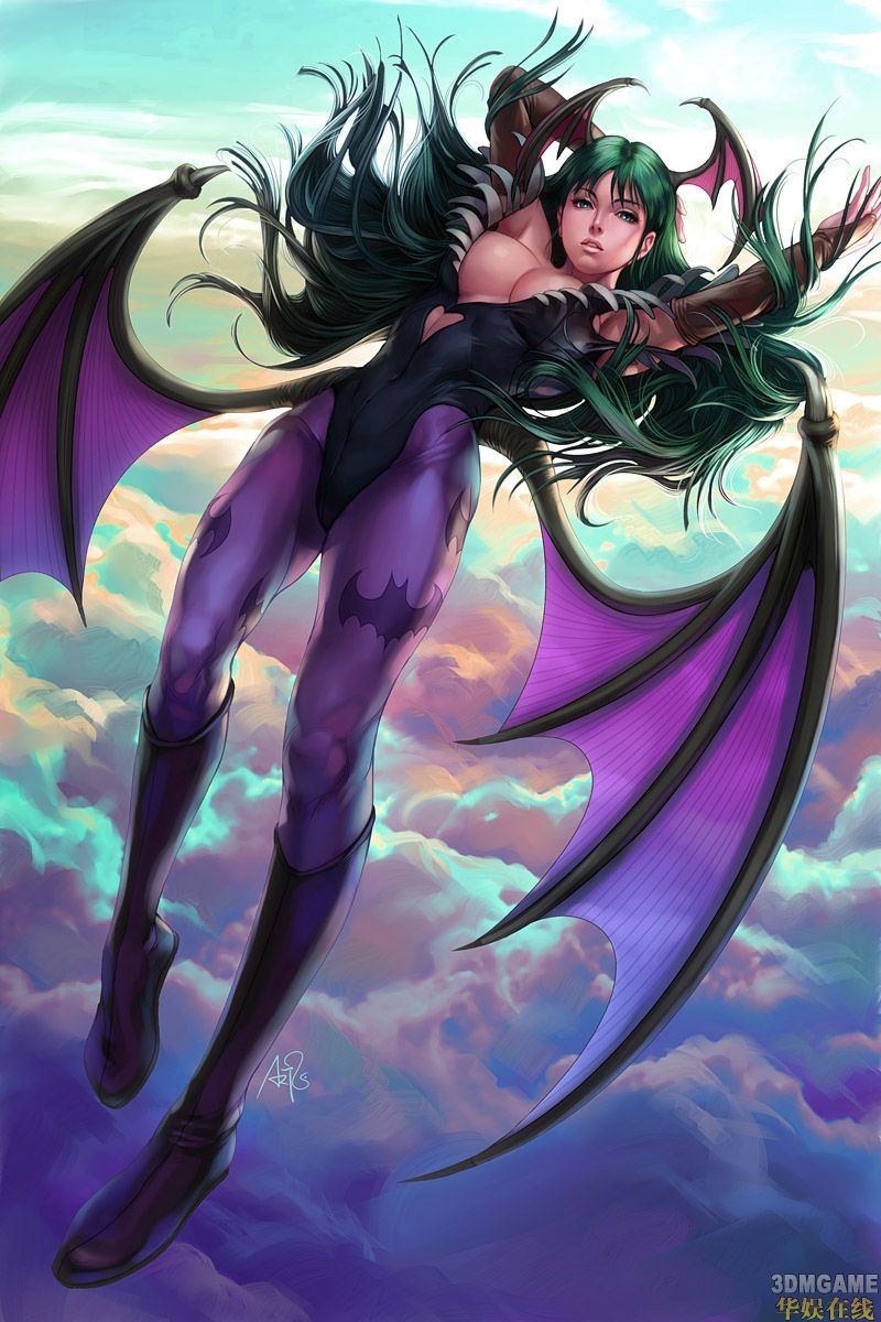 女画师作品，一笔绘出独特世界