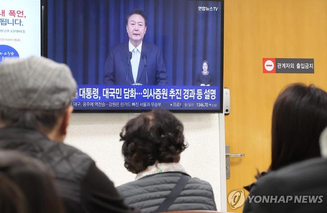 尹锡悦被罢免后发表讲话