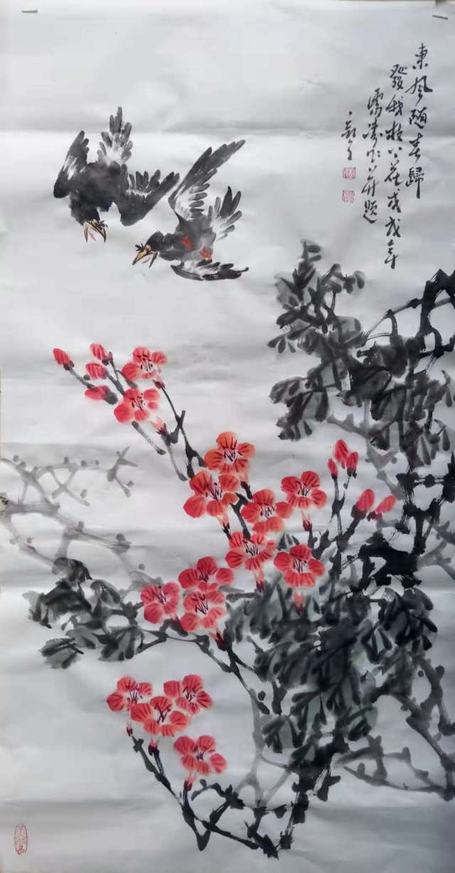 杨儒涛书画作品，艺术之美与独特魅力的展现