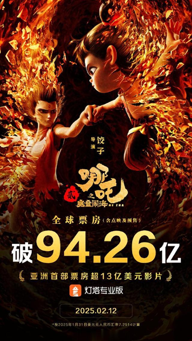 哪吒2票房揭秘，究竟有多少亿？