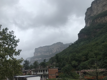 太行山挡住了台风，自然力量的博弈与奇迹