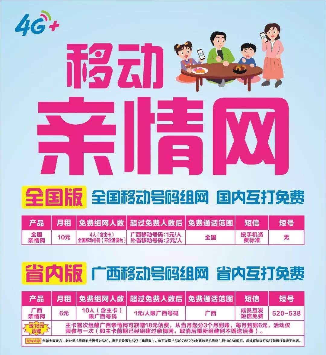 中国移动将下调全国亲情网资费，开启新一轮惠民服务