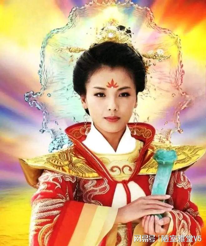 刘涛版妈祖图片，传统与现代的完美融合