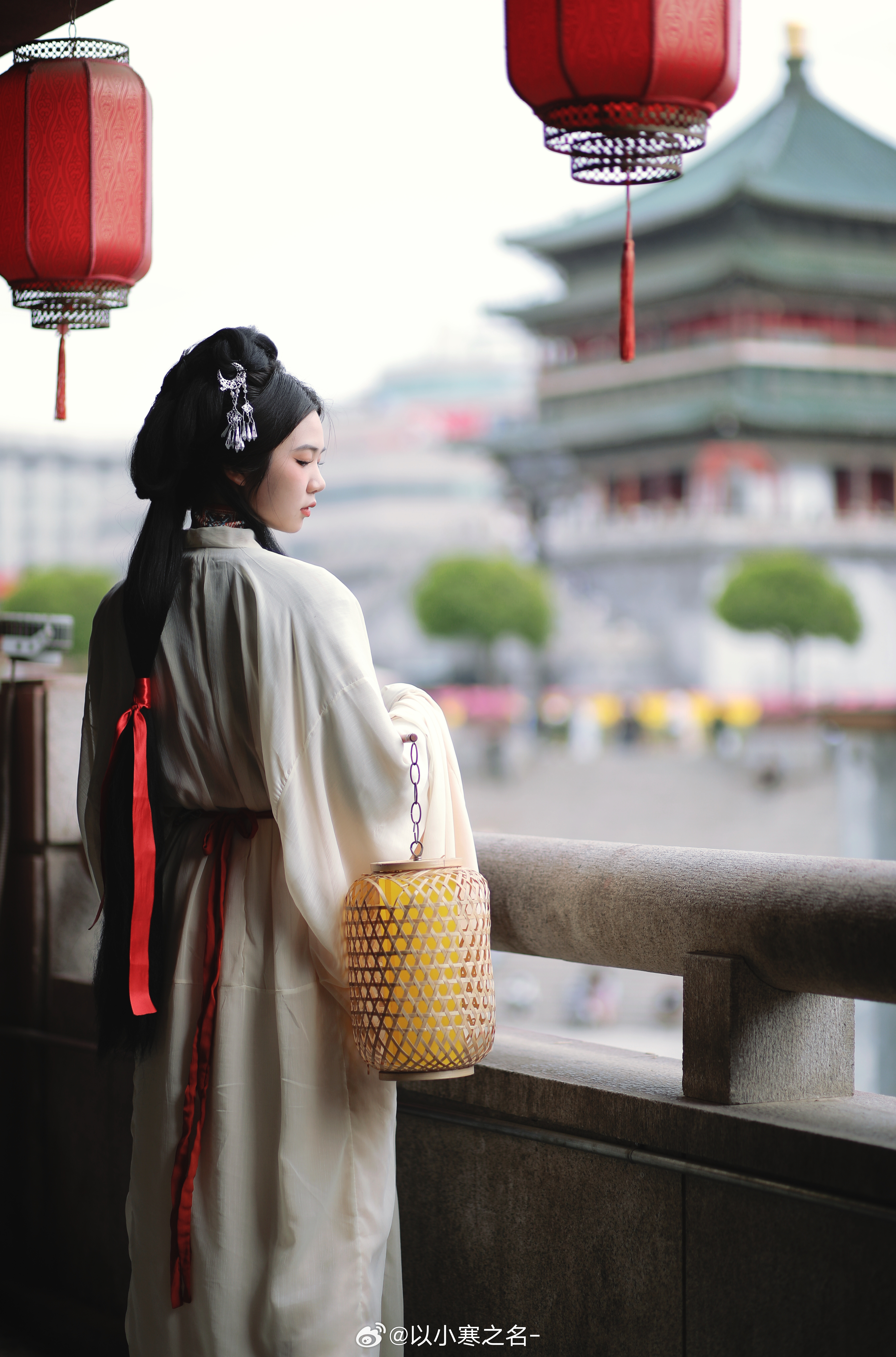 西安再现三步一公主五步一贵妃