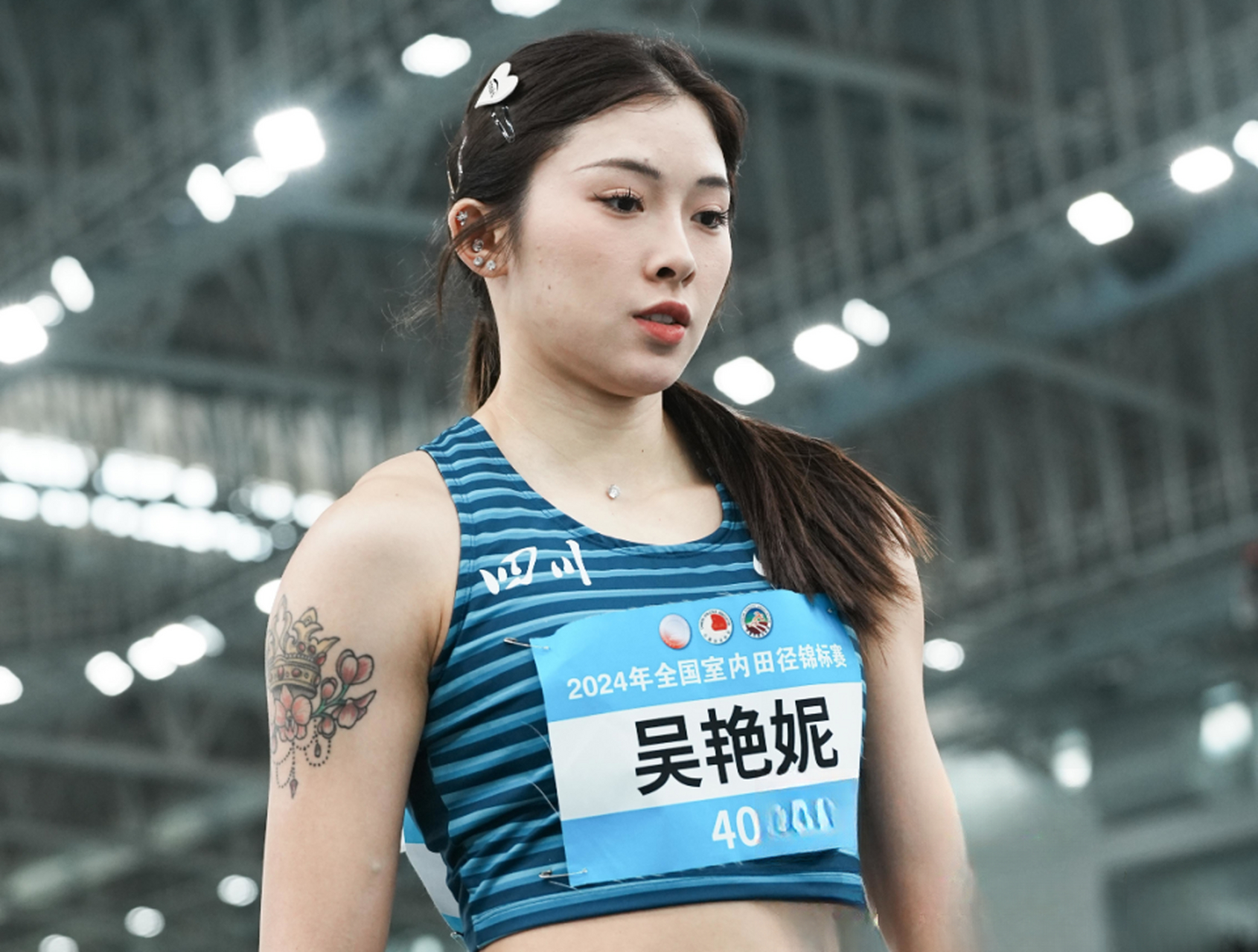 吴艳妮创造个人赛季最好成绩，闪耀田径赛场的一抹亮色