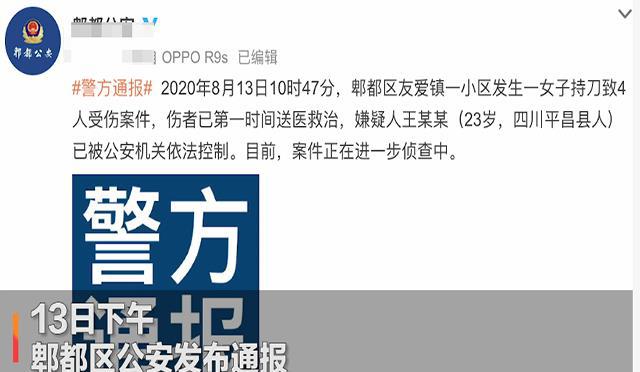 聚焦成都，23岁女子持刀砍人事件深度解析
