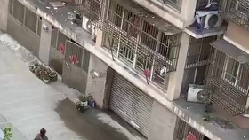 哈尔滨高温下，高校学生楼道乘凉睡觉的别样风景
